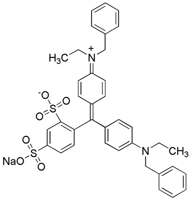 Alphazurine A   ; Dye content: >/= 40%,  {2042-1218041KG}