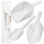 Sterileware, Pharma Scoop, 60ml, 100/PK 
 {2133-F369090060 PK}