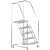 LADDER 6STEPST STL 16INWS RAIL 
 {3495-SS624G}