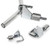 CLAMP NYLON SCREW COMPRES PK12 
 {2133-F182250000 CA}