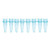 0.2mL Thin MicroTube, 12 Tubes/Strip, Green