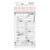 Secure Internal Cash Control Bag w/ Blac 
 {2084-BCSB558 PK}
