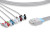 GE  Marquette Comp ECG Leadwire 
 {3385-414556002}