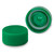 Screw Cap for Microtube, Green, with O-R 
 {2503-111671G PK}