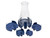 PLASTIC CLAMP 1000ML 1/CS 
 {2303-480152 CA}