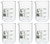 6PK Glass Beakers, 400ml, Low Form with Spout {2394-BK0108 PK}