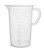 Plastic Pitcher, 2000mL-Graduated, Chemical Resistant & Autoclavable {2394-CH0356D}