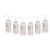 6PK LDPE Wash Bottle for Distilled Water, 500ml(2 Color)- Wide Mouth {2394-CHWB1020PK6 PK}