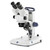 Trinocular stereo zoom microscope StereoBlue, 0.7x to 4.5x zoom objective
