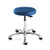 DESK ESD STOOL W/CASTERS-BLACK VINYL