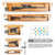Knife Boxes & Ties, 16 x 3 x 2in. (25 Boxe 
 {2107-A1060 PK}