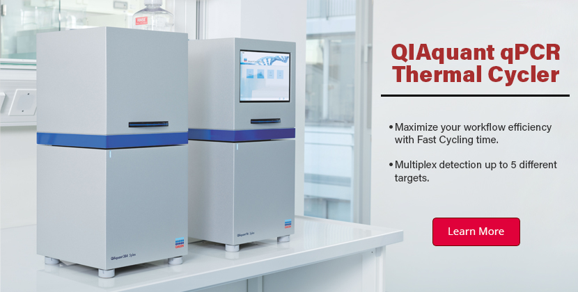 QIAquant Quantitative PCR Thermal Cycler for molecular biology applications.