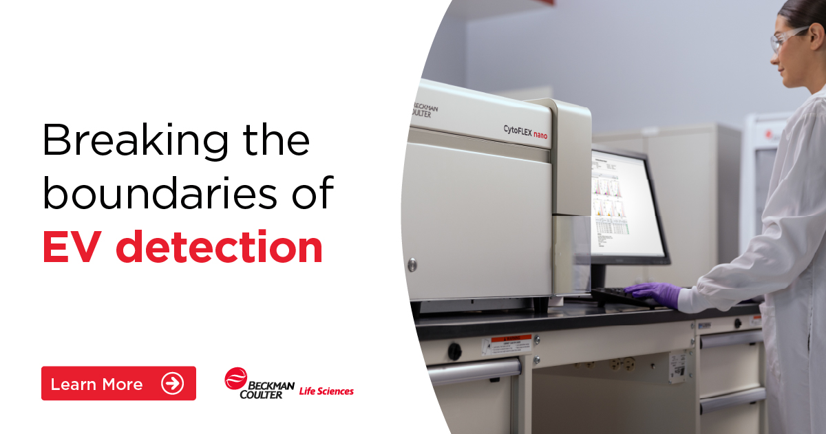 CytoFLEX nano breaking the boundaries of EV detection