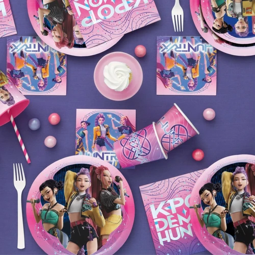 K-Pop Demon Hunters balloon decor