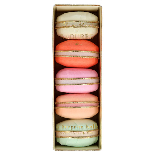 Meri Meri x Ladurée Paris Macaron Surprise Balls - 5 Count
