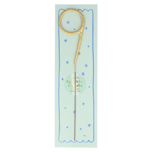 Meri Meri Gold Candle Sparklers – Set of 9