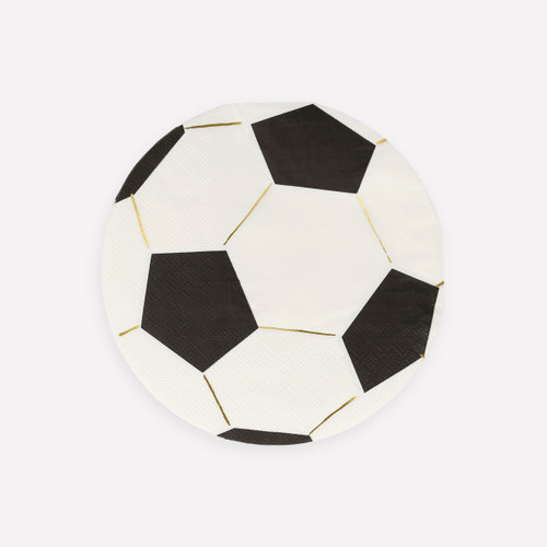 Meri Meri Soccer-Themed Party Napkins