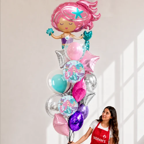 Mermaid Balloon Bouquet