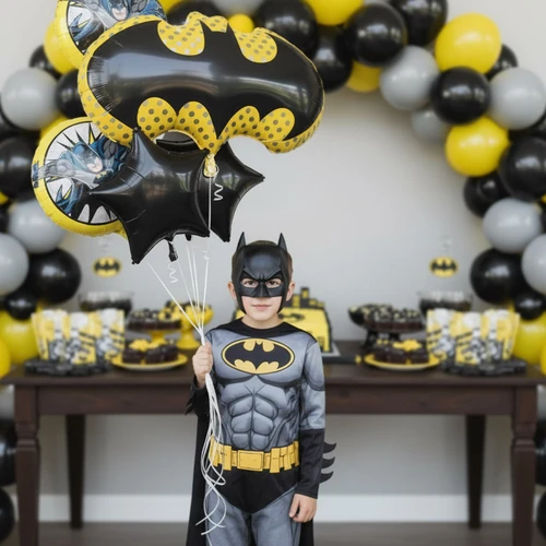 Batman Balloon Bouquet