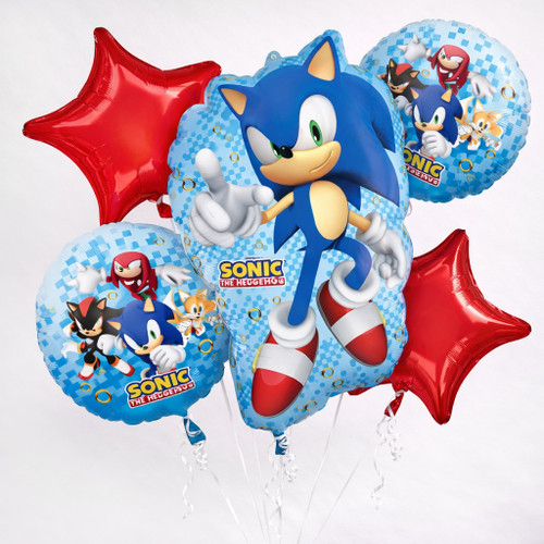 Sonic Balloon Bouquet