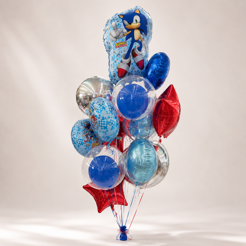 Sonic Balloon Bouquet