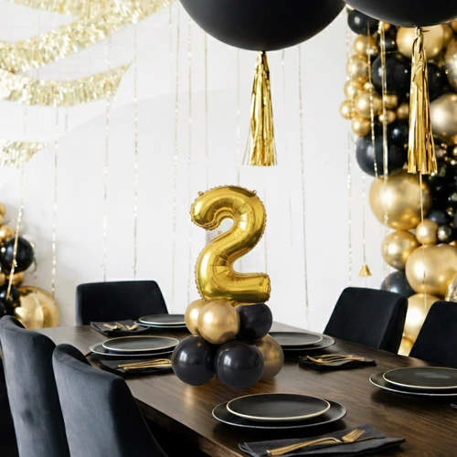 14" Number Tabletop Centerpiece