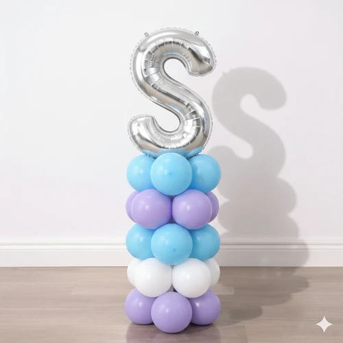 4' Classic Letter Stack