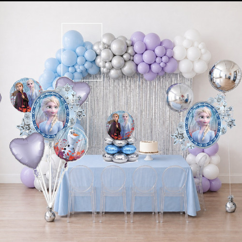 Deluxe Party Bundle frozen party setup
