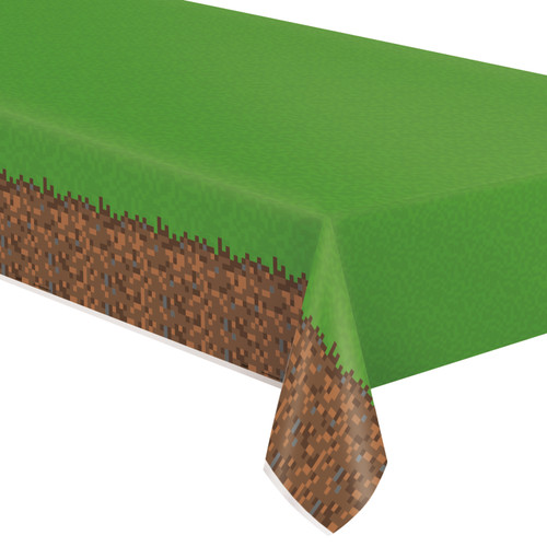 Minecraft Plastic Table Cover, 54" x 84"