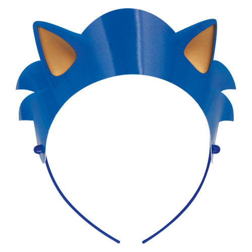 Sonic the Hedgehog Paper Headbands, 4 Count