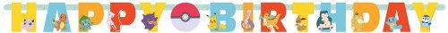 Pokémon Happy Birthday Jointed Banner, 6.25 ft