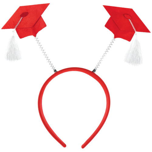 Headpopper Grad Cap Red