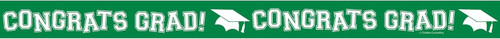 Congrats Grad Streamer Green