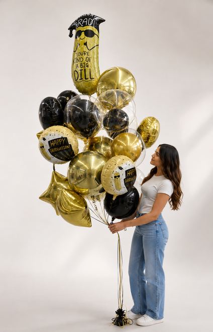 You're a Big Dill Grad Bouquet