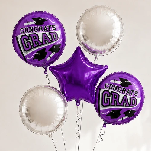 Congrats Grad Purple Bouquet