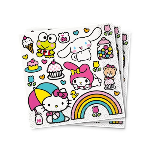 Hello Kitty Luncheon Napkins, 16 Count