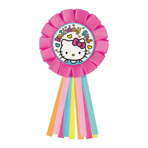 Hello Kitty Birthday Ribbon Badge