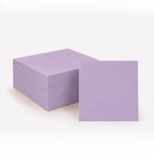40ct Lavender Beverage Napkins