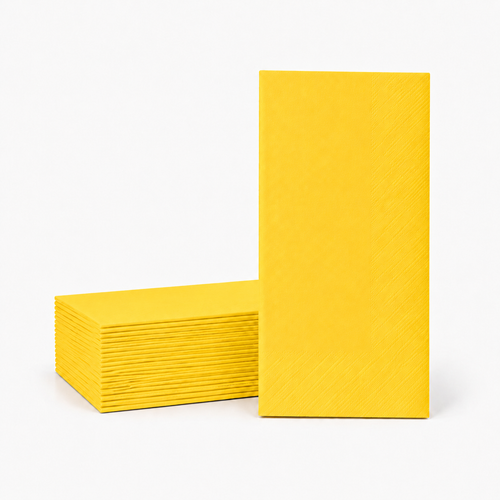 20ct Sunshine Yellow Guest Napkins