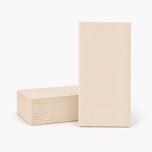 20ct Vanilla Cream Guest Napkins