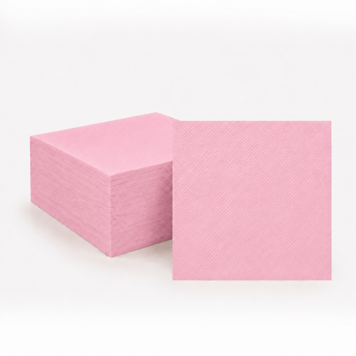 40ct Lovely Pink Lunch Napkins