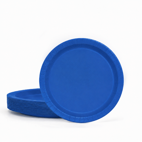20ct Royal Blue 7in Paper Plates