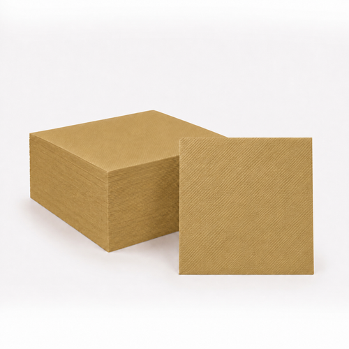 40ct Gold Beverage Napkins