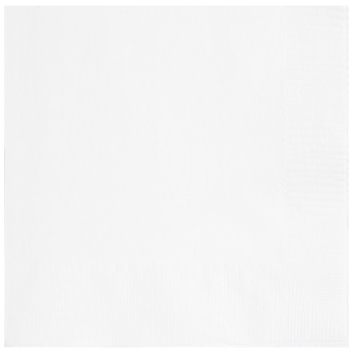 100ct Bright White Lunch Napkins