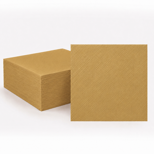 40ct Gold Dinner Napkins