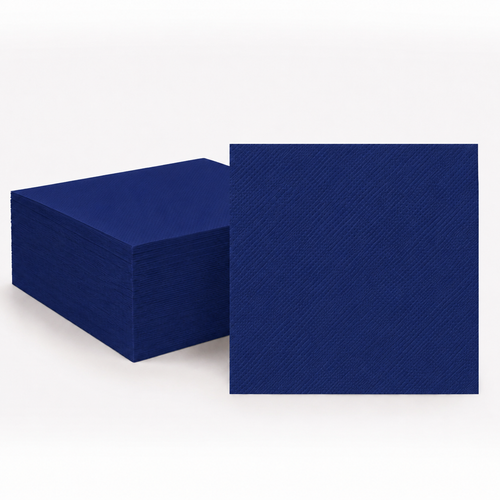 40ct True Navy Dinner Napkins