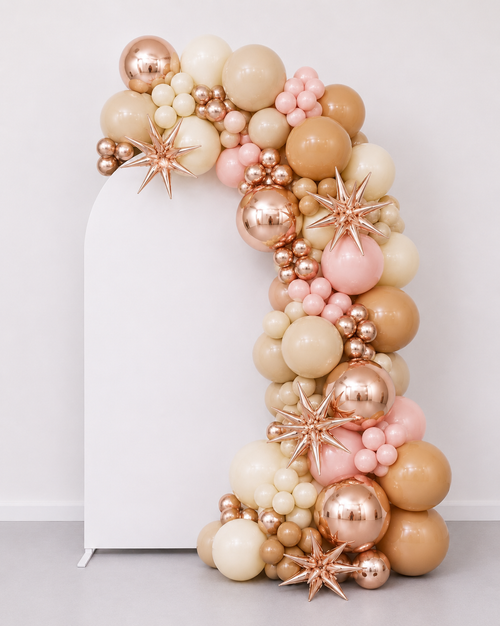 Arch with Garland Neutral Blush