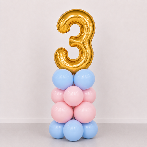 Number or Letter Marquee Gender Reveal