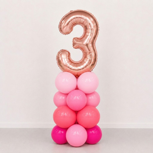 Number or Letter Marquee Pink
