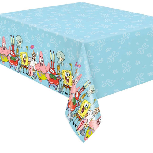 SpongeBob SquarePants Plastic Table Cover, 54" x 84"